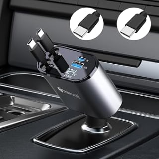 Aimtel Chargeur de Voiture rétractable 69W pour 9,99€ chez Amazon