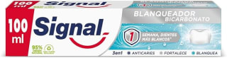 4 pastas dientes Signal Blanqueador Bicarbonato 100 ml por 4.08€