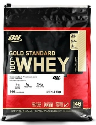 Proteína ON GS 100% Whey Vainilla 10LBS 24g por $1,871 | Oferta Walmart