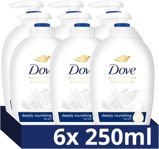 Dove Deeply Nourishing handzeep 6 x 250 ml voor €7,32 bij Amazon