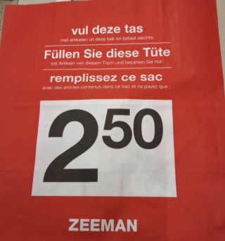 Zeeman tassenactie 4 februari