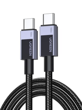 UGREEN 100W Cable USB C Carga Rápida PD 3.0, Tipo C 20V 5A por 5.59€