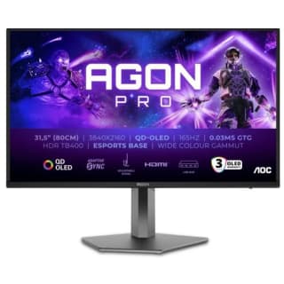 Monitor AOC AG326UD 31.5" QD-OLED UltraHD 4K 165Hz 0.03ms por 531.50€