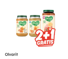 2+1 gratis op Olvarit bij de Dekamarkt