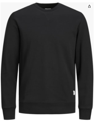 Jack & Jones sudadera Jjebasic Sweat Crew Neck para hombre por 13,99€