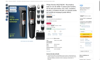 Recortadora Philips Norelco MG3740/40 por $434 | Oferta Amazon