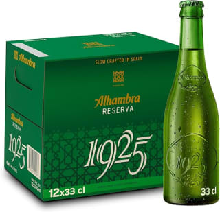 Alhambra Reserva 1925, Pack de 12 Botellas x 33 cl por 11.84€