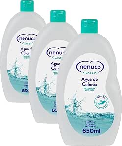 Pack 3 Nenuco Classic Agua de Colonia, Fragancia Original, 650 ml por 4.86€