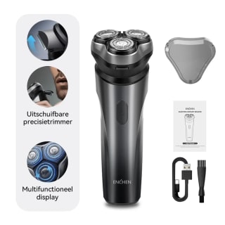ENCHEN Blackstone Max 100% waterdicht elektrisch scheerapparaat voor €9,90 bij Joybuy