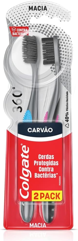 Cepillo Dental Colgate 360° Black 2 Unidades por $40 | Amazon