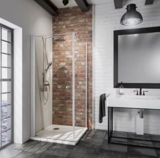 Paroi de retour de douche Dore pour porte pivotante à 117,60€