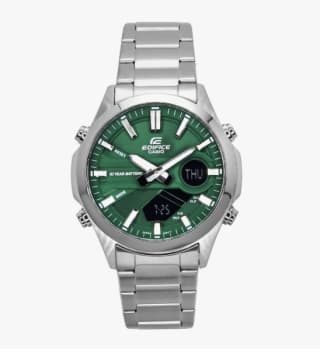 Casio Edifice EFV-C120D-3A Acero Esfera Verde por 72€