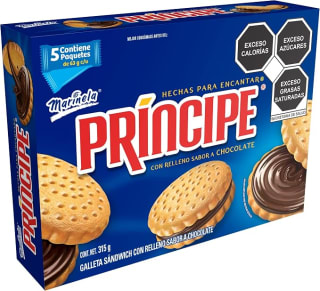 Galletas Príncipe Marinela 315g por $29 | Oferta Amazon