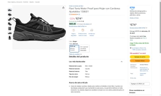 Tenis Flexi Waterproof Mujer por $675 | Descuento Amazon