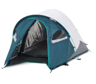 Tente de camping 2 places Quechua MH100 XL Fresh & Black à 69,99€