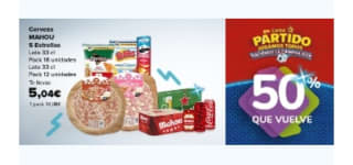 50% que Vuelve! en Carrefour.