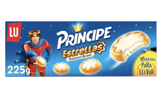 Principe Estrellas Galletas Cubiertas De Chocolate Blanco 225 G por 1,76€