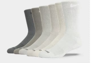 Nike 6‑Pack Everyday Cushioned Training crew sokken voor €15 bij JDsports