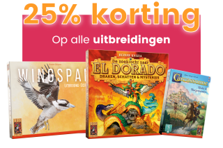 25% korting op alle uitbreidingen bij 999 games