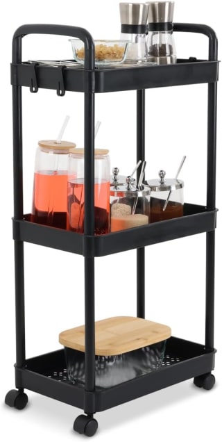 Carrito de Almacenamiento GAON 3 Niveles por $138 | Amazon