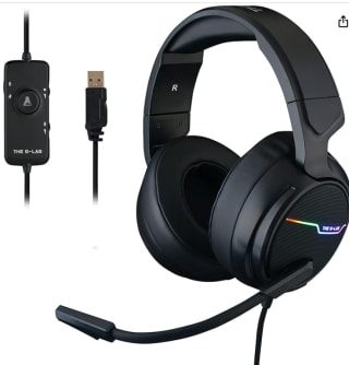 The G-Lab Korp Thallium Auriculares Gaming - USB 7.1 Digital Surround por 41.72€