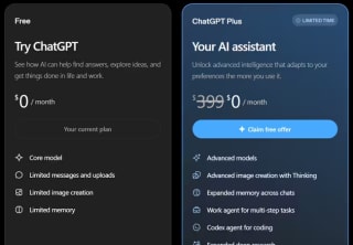 1 Mes Gratis de ChatGPT Plus