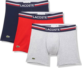 Pack 3 Calzoncillos Lacoste French Flag por $533 | Oferta Amazon