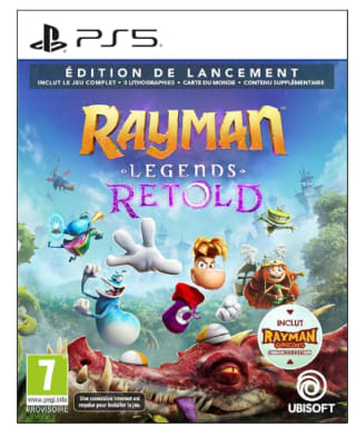 Jeu PS5 RAYMAN LEGENDS RETOLD à 30€