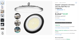 Lámpara Led Industrial por $249 | Mercado Libre
