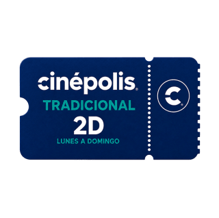 Boleto Cinépolis Tradicional 2D (lunes a domingo) por $55 en Walmart Beneficios