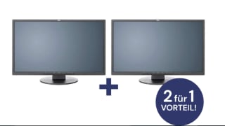 Lot de 2 moniteurs LED Fujitsu E-Line E22-8 TS Pro 54,6 cm à 59,90€