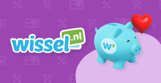 250 punten (€2,50) cadeau bij Wissel via uitnodigingslink