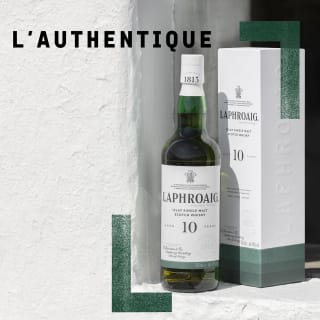 Laphroaig 10 ans Islay Single Malt 70 cl pour 33,89€ chez Amazon