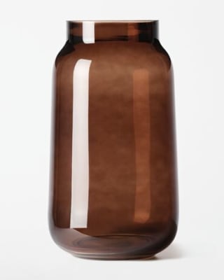 vaas ⌀15x30cm Bink glas bruin voor €12,87 bij Hema