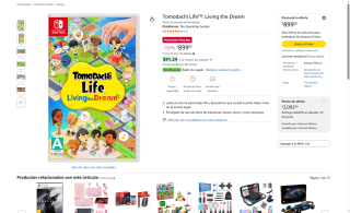 Tomodachi Life para Nintendo Switch por $899 | Amazon (Prime)