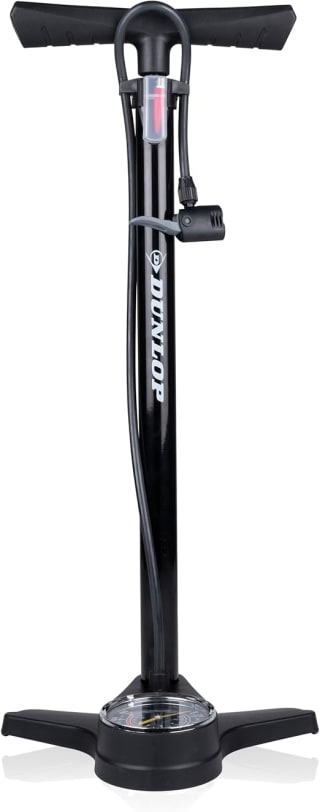 Dunlop Fietspomp met manometer voor €8,19 bij Amazon