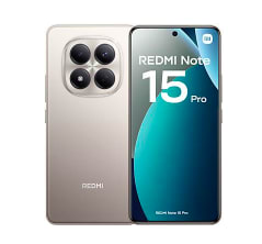 Xiaomi Redmi Note 15 Pro 256 GB 8 GB RAM Titanio por 299€