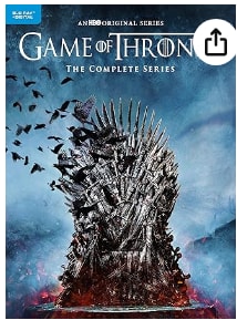 Game of Thrones: Complete Series (Blu-ray) Oferta Relámpago $54.662. Amazon. Chile