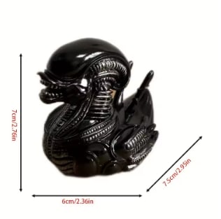 Estatua de resina de Pato alienígena malo, adorno OFERTA $4.849 En AliExpress.com