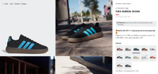 Tenis Adidas Barreda Decode por $882