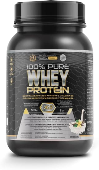 Whey Protein Healthy Fusion (1 kg) por 17,79€ en Amazon