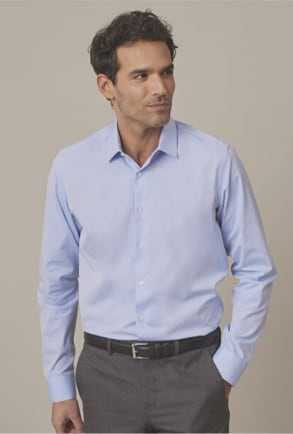 Chemise Bleu coton à 27€