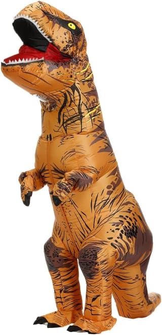 Costume dinosaure gonflable JASHKE T‑Rex à 32,57€ chez Amazon