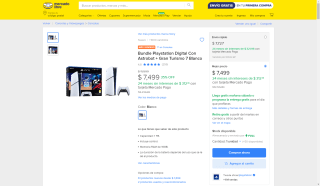 PS5 Digital 1TB 16GB por $6,399 | Oferta Mercado Libre (Santander)