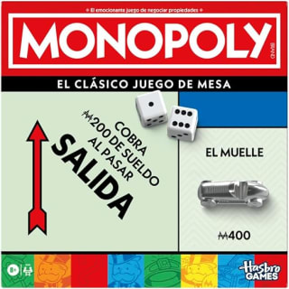 Hasbro Gaming Monopoly (juego de mesa) por $159 en Amazon