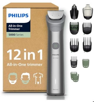 Tondeuse tout-en-un 12 accessoires Philips Multigroom série 5000 à 49,99€