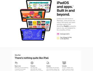 Apple iPad 11-inch (128GB, Wi‑Fi) for £329 at Amazon