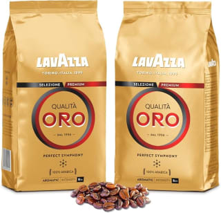 Lavazza Qualita Oro koffiebonen 2 kg (2 x 1 kg) voor €37,58 bij Amazon