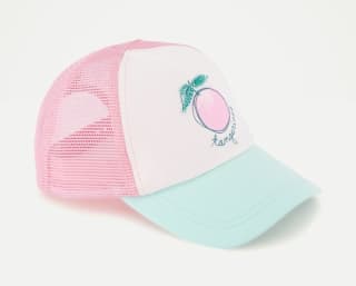 Kids El Corte Inglés Gorra rejilla fresa de niña por 4.79€.