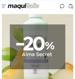 -20% de Descuento en Alma Secret.